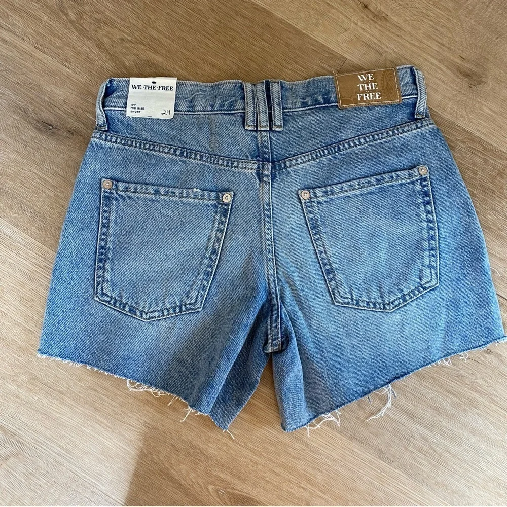 NEW Free People We the Free Ivy Mid Rise Shorts